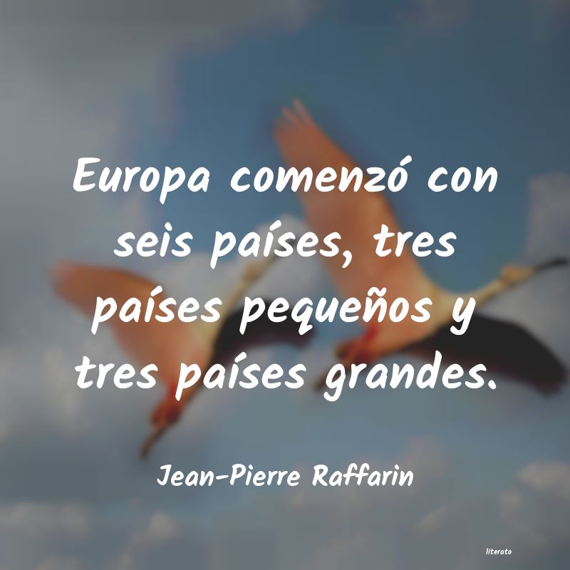 Frases de Jean-Pierre Raffarin