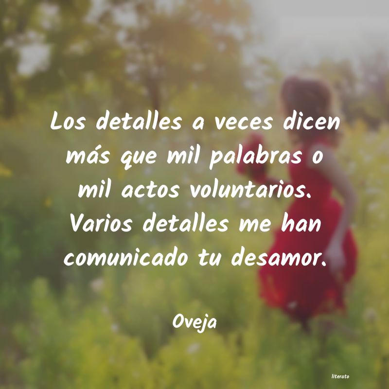 frases de Oveja