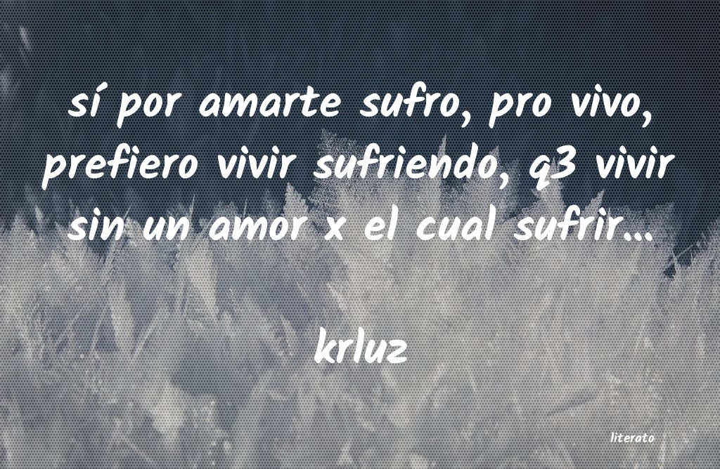 frases de krluz