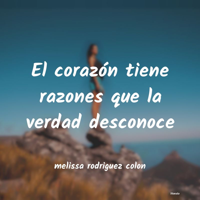 Frases de melissa rodriguez colon