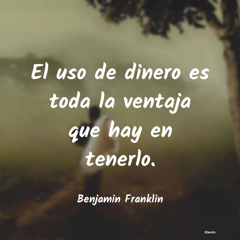 Frases de Benjamin Franklin