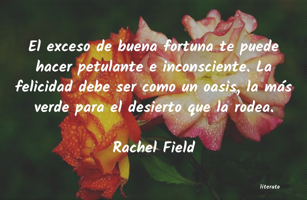 Frases de Rachel Field