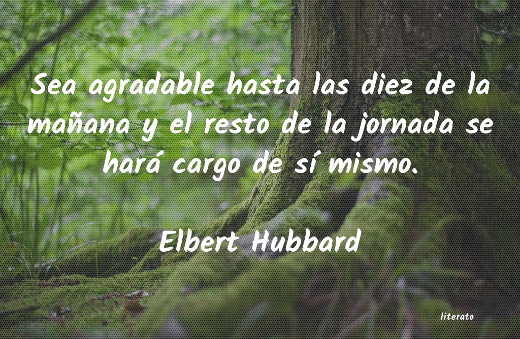frases de Elbert Hubbard