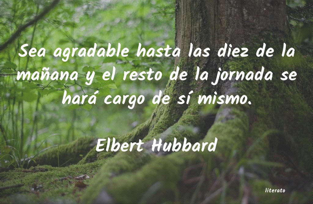 Frases de Elbert Hubbard