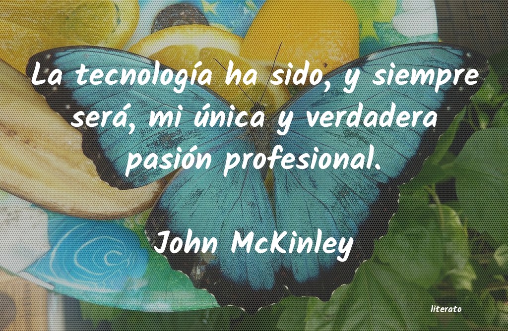 Frases de John McKinley