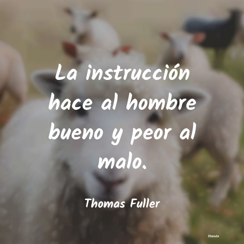 Frases de Thomas Fuller