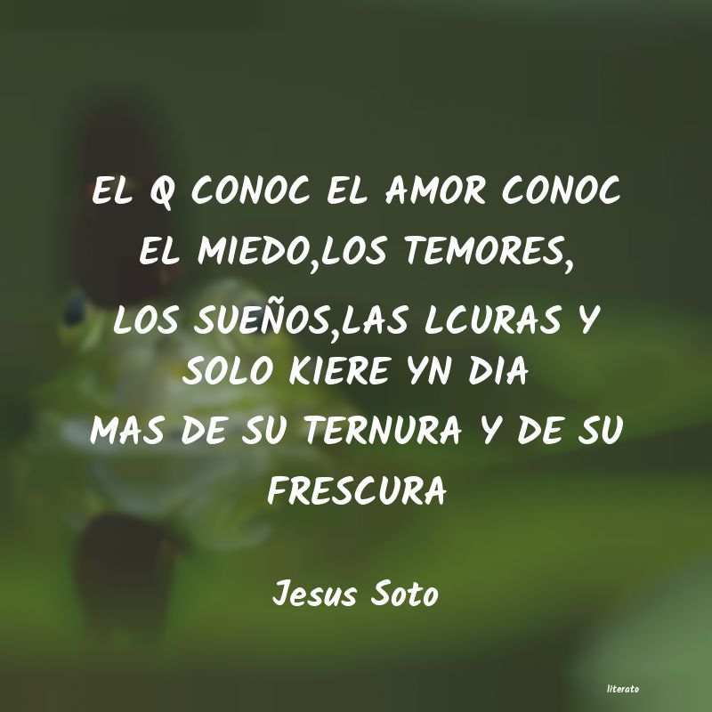frases de Jesus Soto