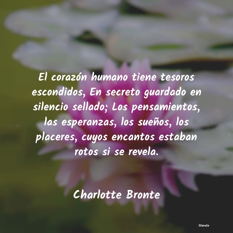frases de Charlotte Bronte