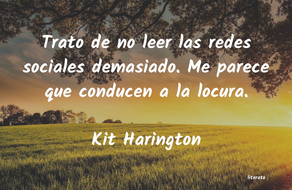 frases de Kit Harington