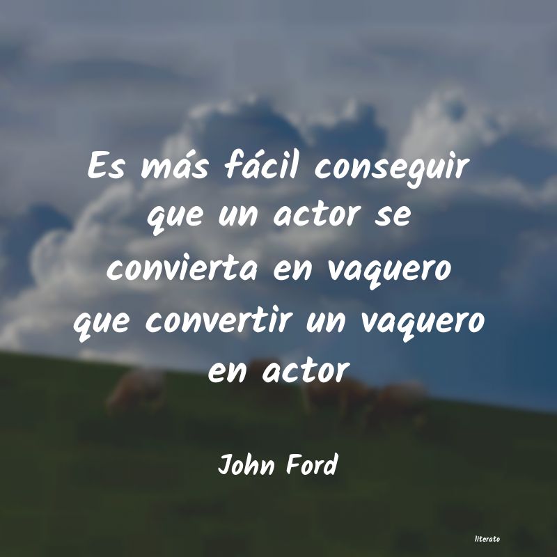 Frases de John Ford