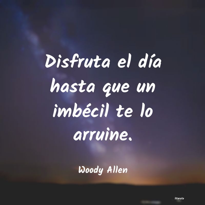 Frases de Woody Allen