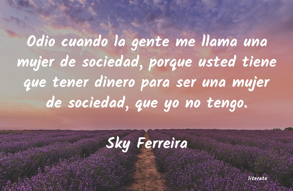 frases de Sky Ferreira