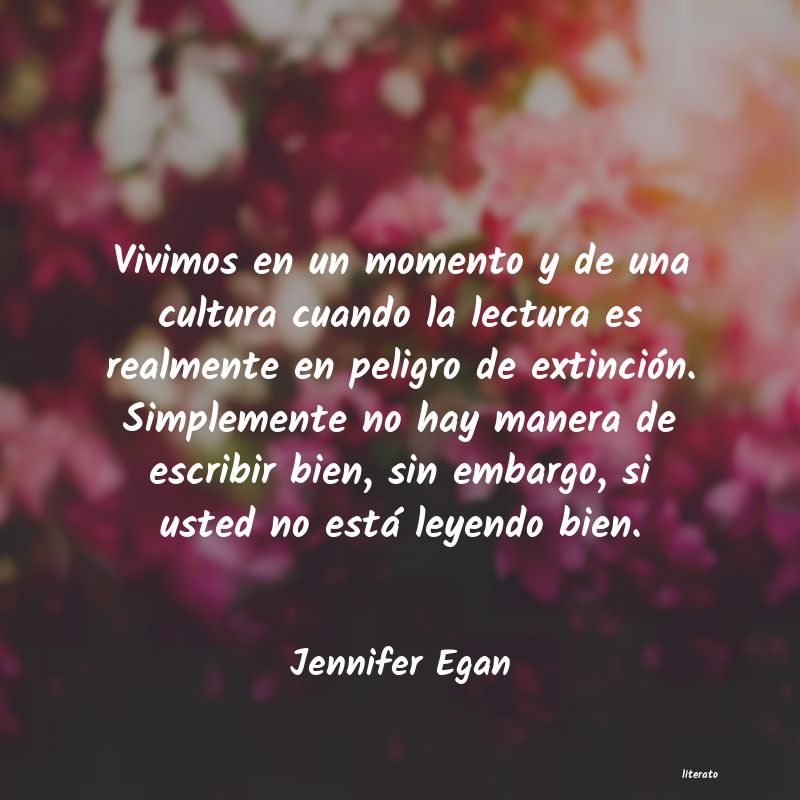 frases de Jennifer Egan