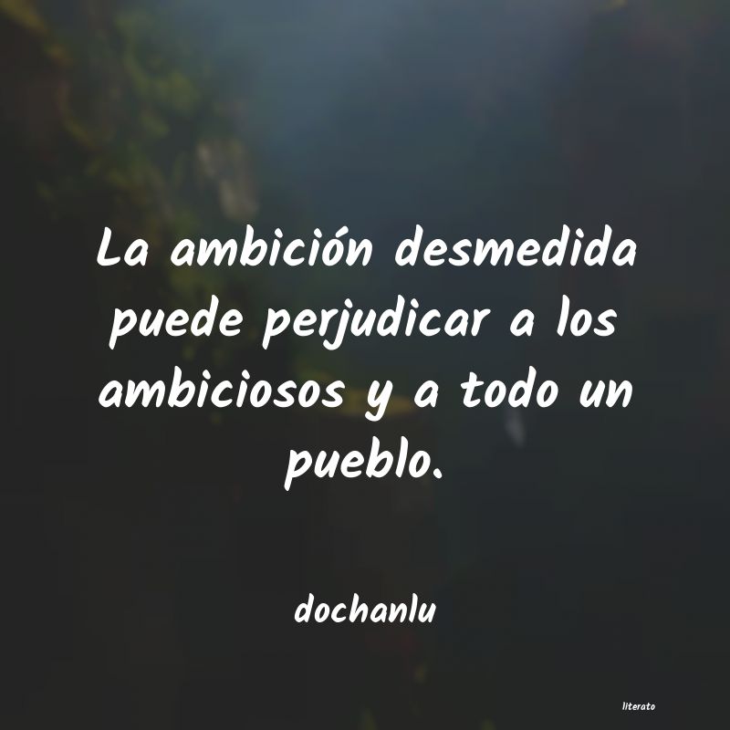 Frases de dochanlu