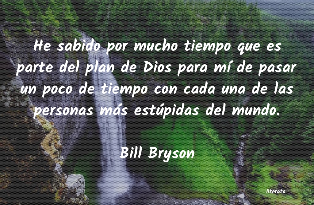 Frases de Bill Bryson