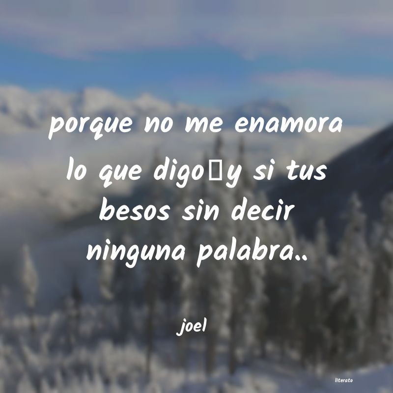 frases de joel