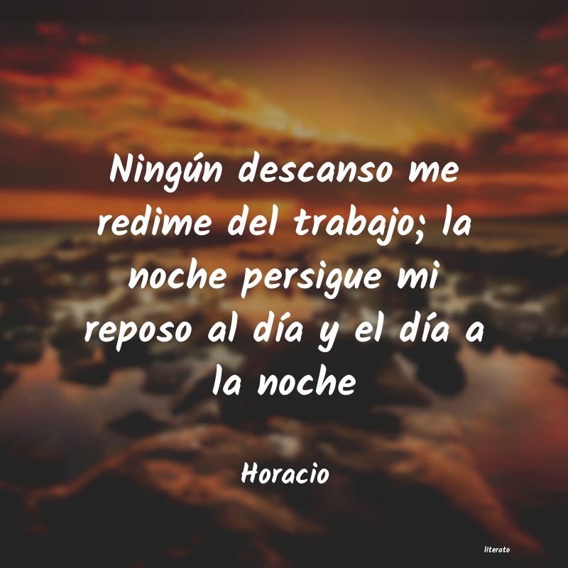 frases de Horacio
