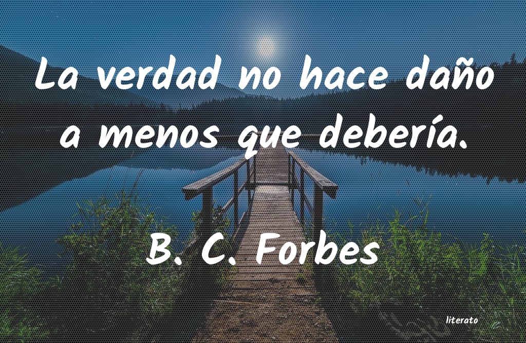 frases de B. C. Forbes