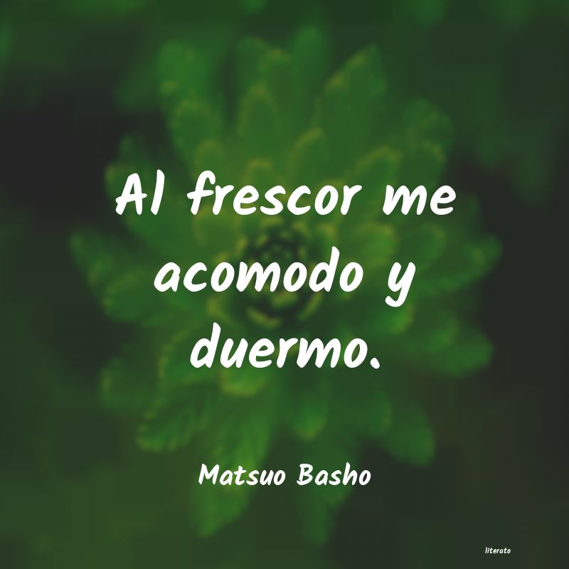 Frases de Matsuo Basho