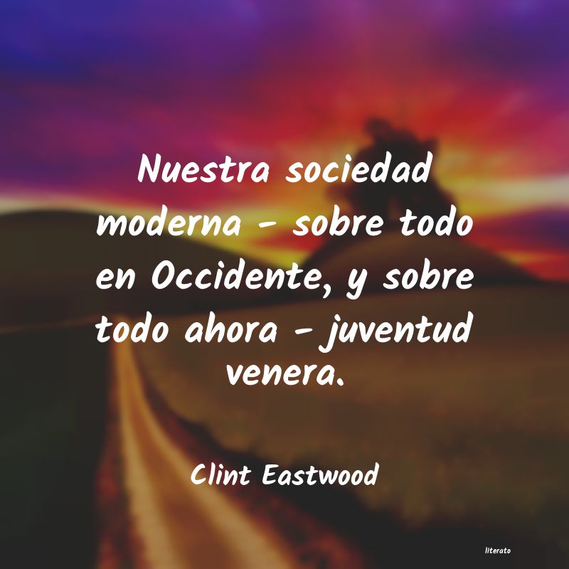 frases de Clint Eastwood