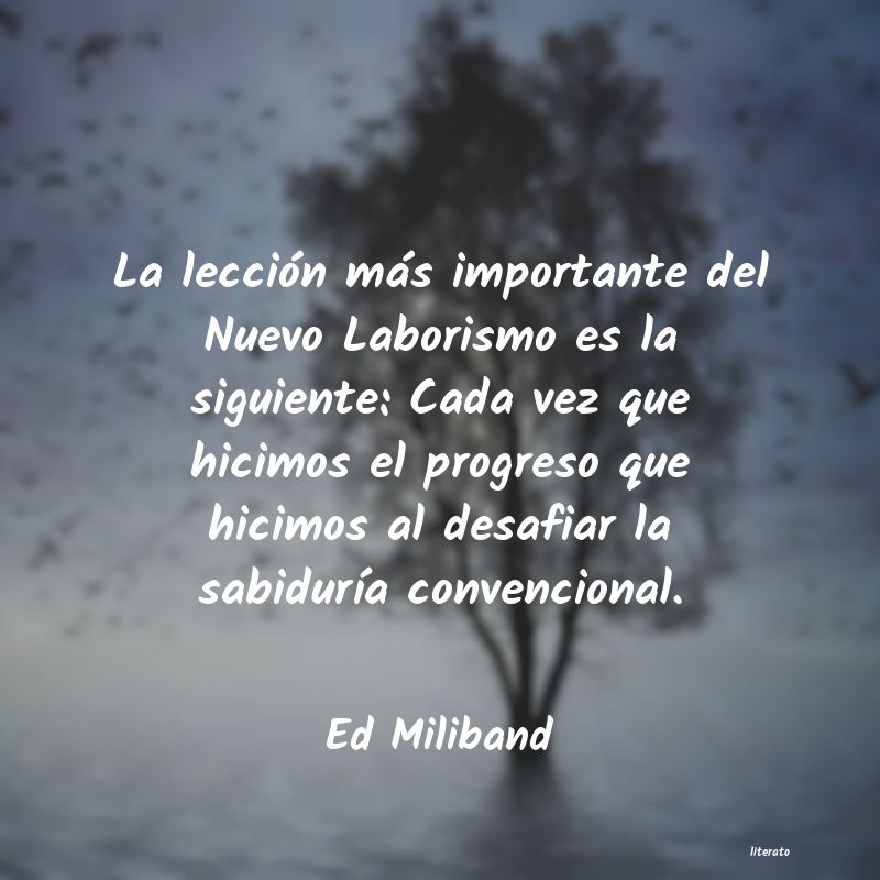 Frases de Ed Miliband