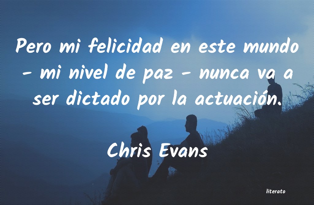 Frases de Chris Evans