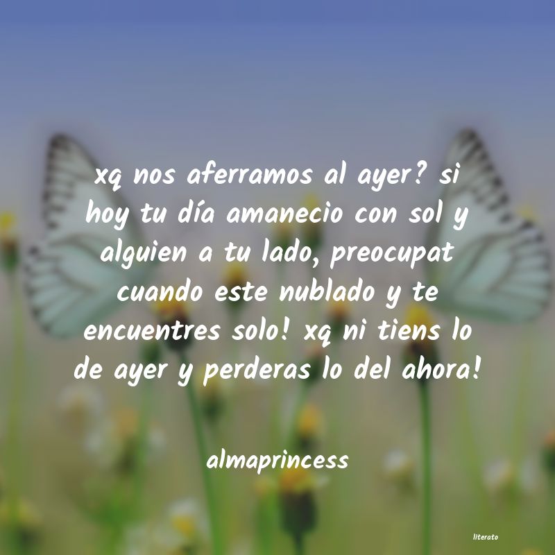 Frases de almaprincess