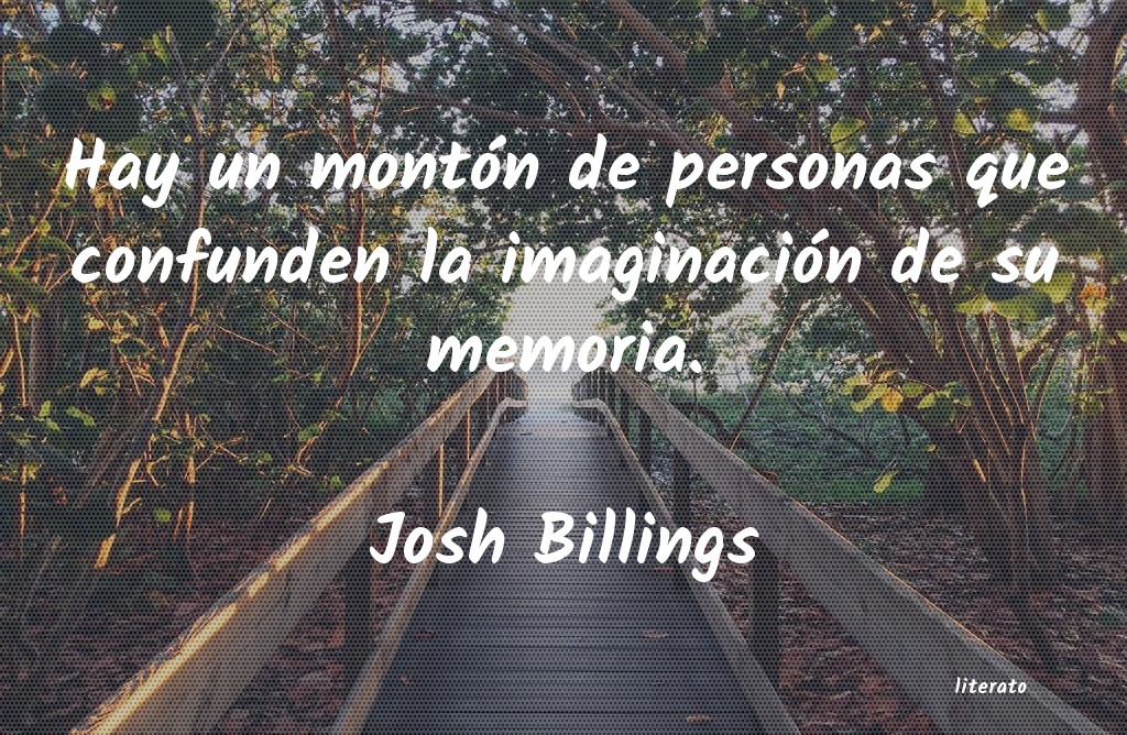 Frases de Josh Billings