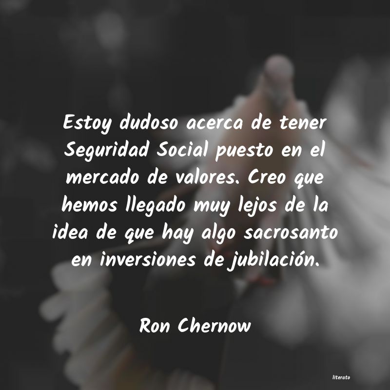 Frases de Ron Chernow