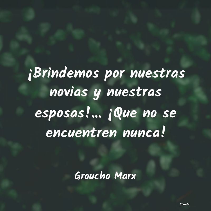 Frases de Groucho Marx