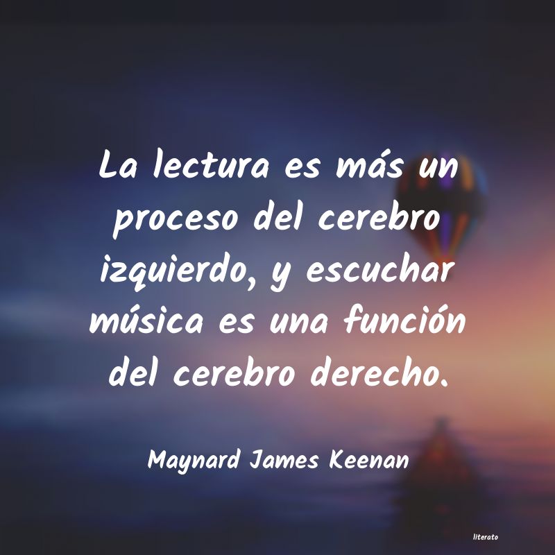 Frases de Maynard James Keenan