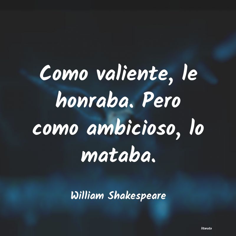 frases de William Shakespeare
