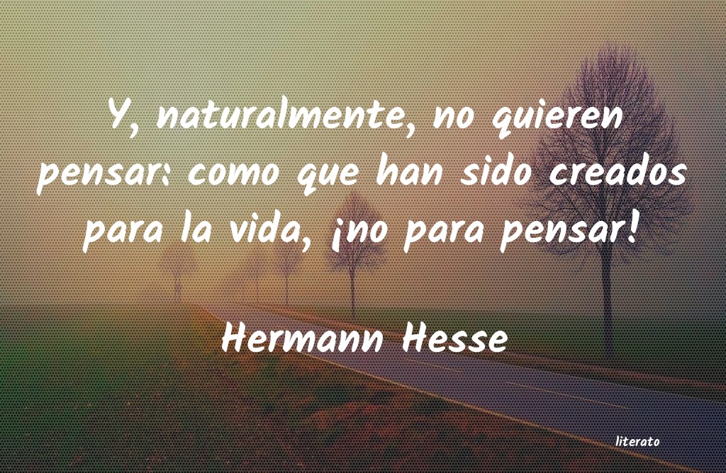 Frases de Hermann Hesse