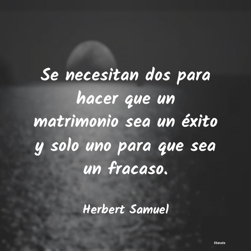 Frases de Herbert Samuel