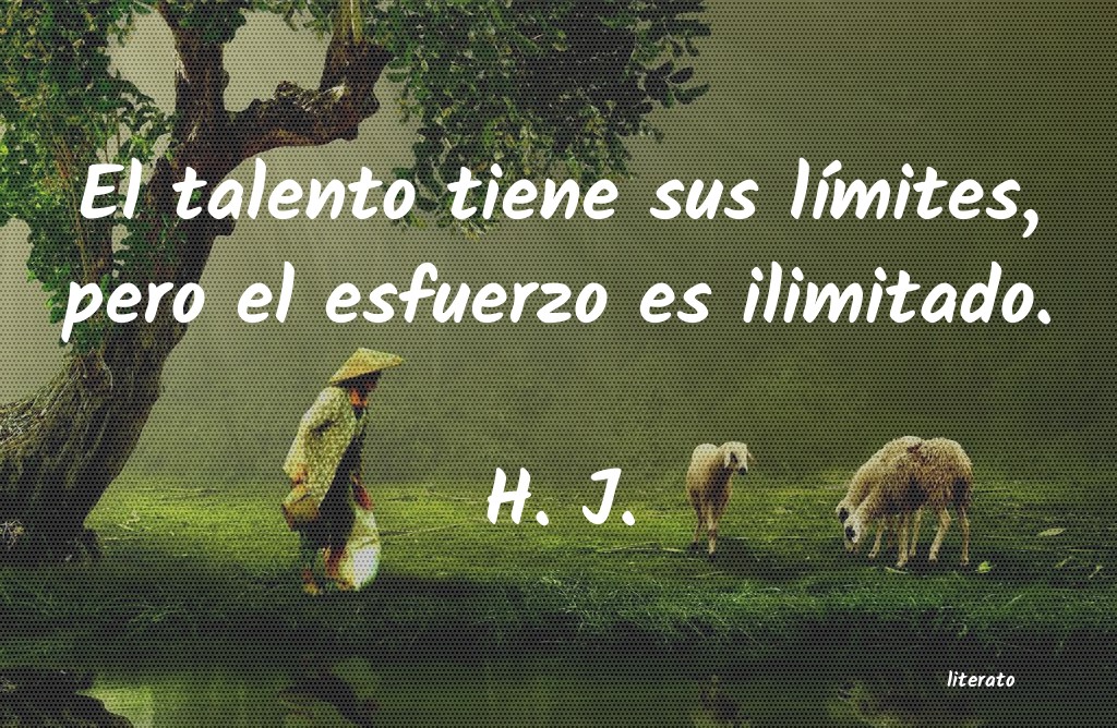 frases de H. J.