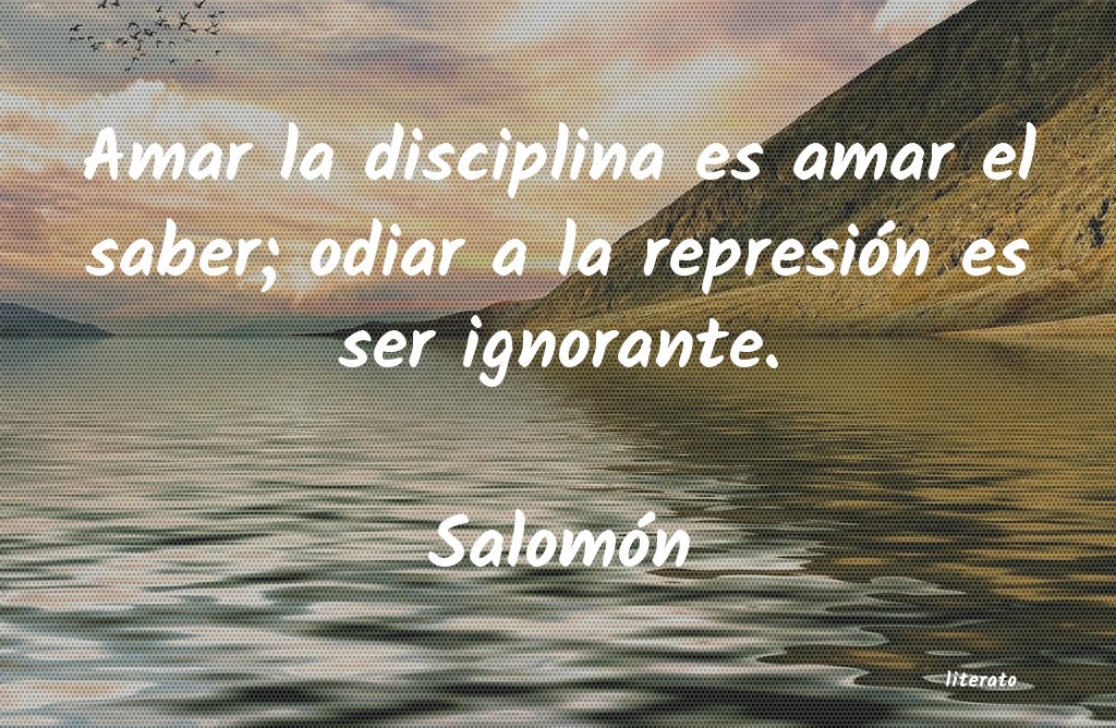 Frases de Salomón