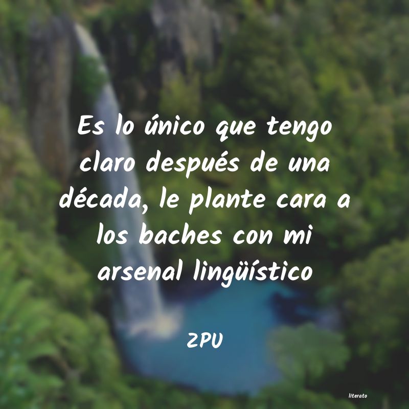 frases de ZPU
