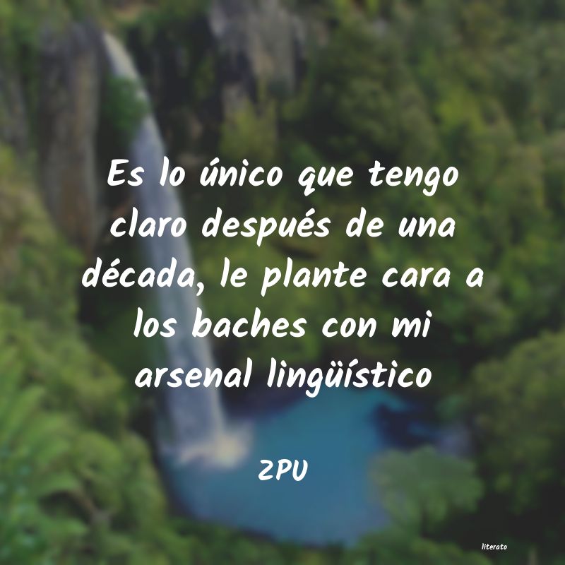 Frases de ZPU