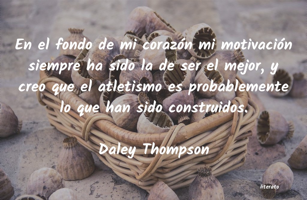 frases de Daley Thompson