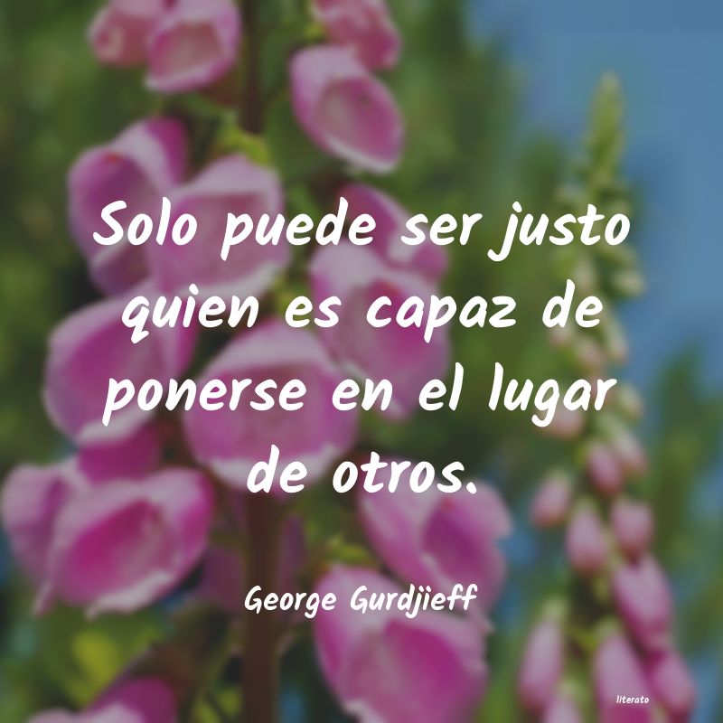 frases de George Gurdjieff