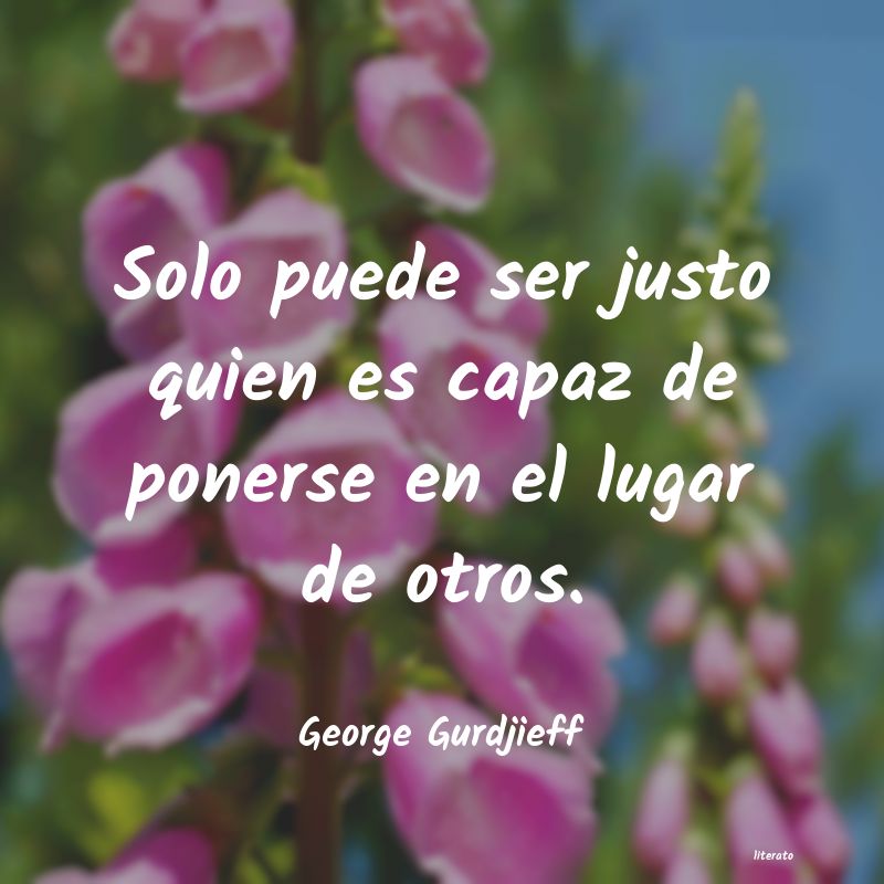 Frases de George Gurdjieff