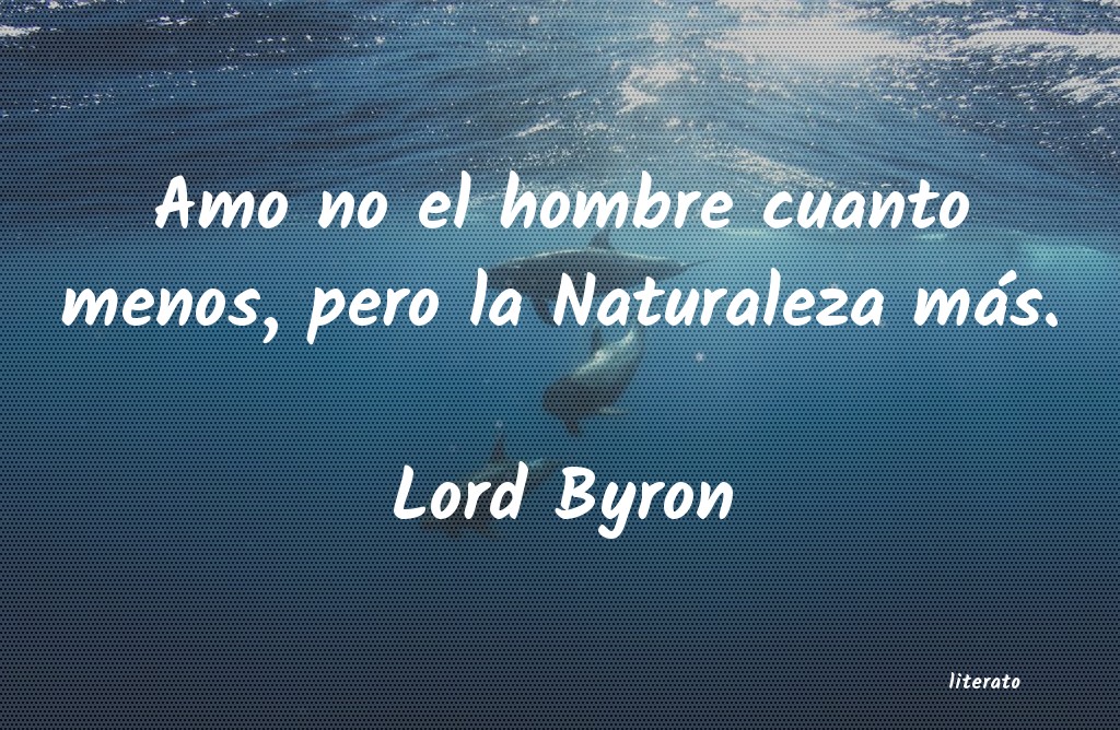 frases de Lord Byron