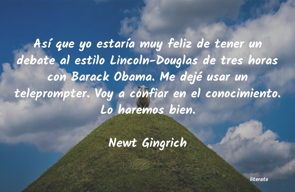 Frases de Newt Gingrich