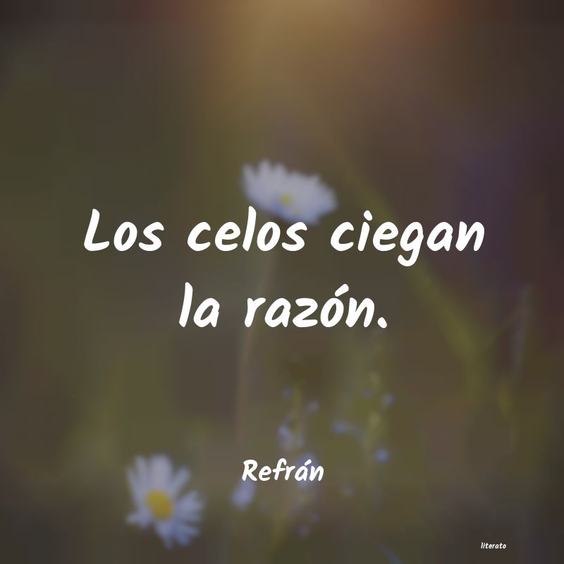 Frases de Refrán