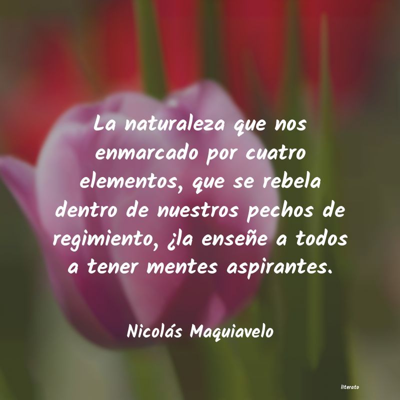 frases de Nicolás Maquiavelo