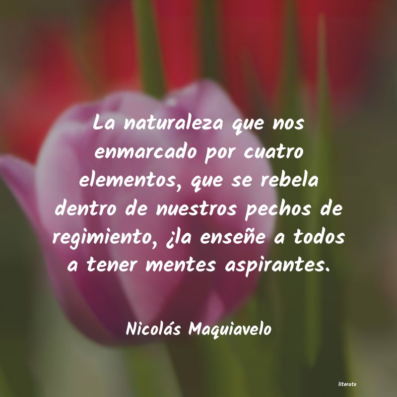 Frases de Nicolás Maquiavelo