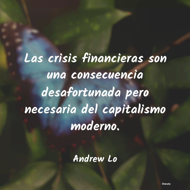 Frases de Andrew Lo