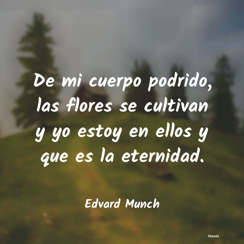 frases de Edvard Munch