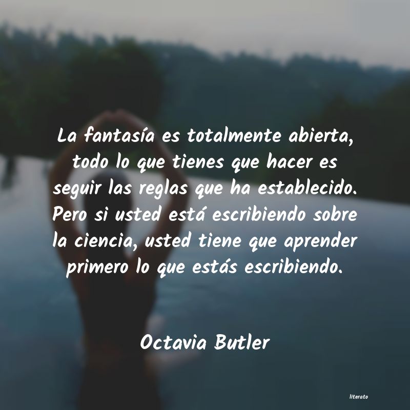 Frases de Octavia Butler