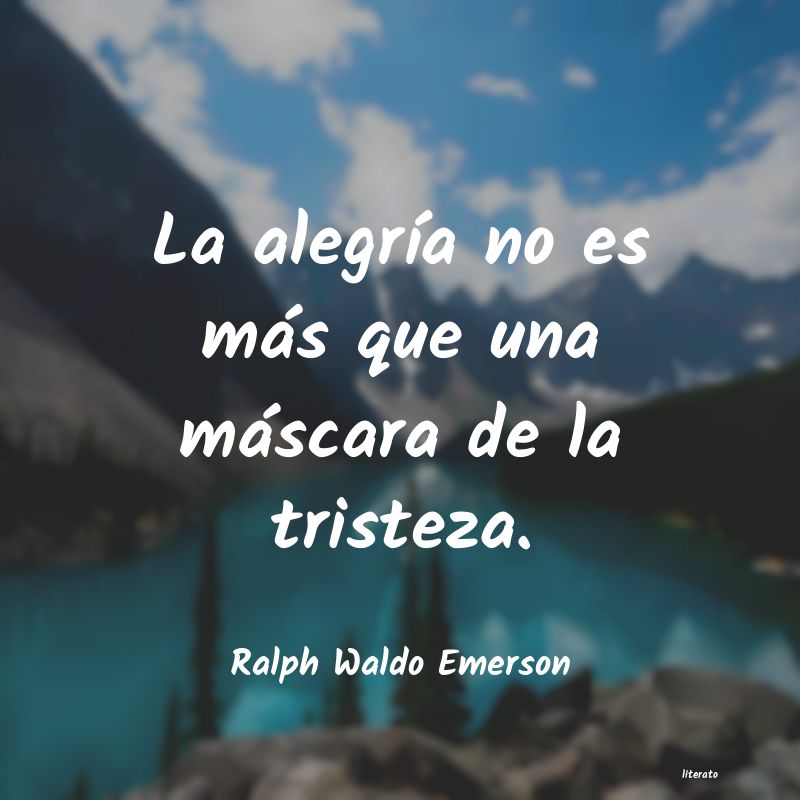 Frases de Ralph Waldo Emerson